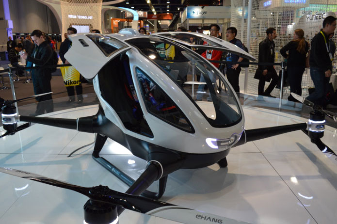 The Ehang 184 – World’s first passenger drone