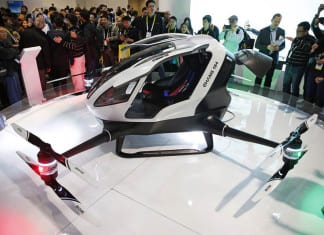 The Ehang 184 – World’s first passenger drone The Ehang 184 – World’s first passenger drone