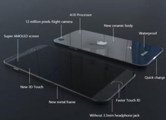 iPhone 7 render reveals ceramic back, Super AMOLED screen Apple iPhone 7