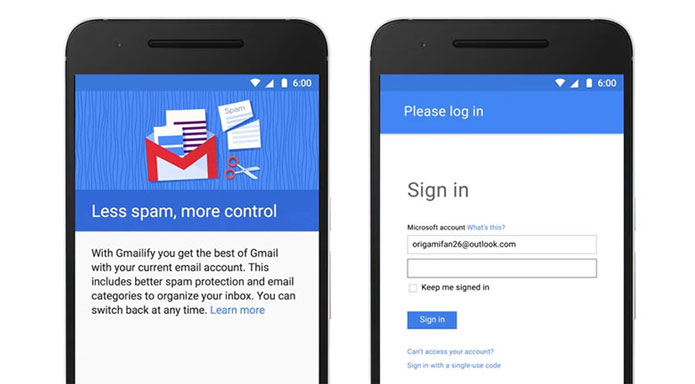 Gmailify gives you Gmail’s Best Features without the Gmail address