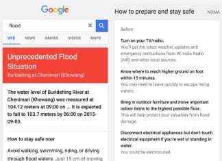 Google to offer Flood Alerts in India via Maps, Google Now Google to offer Flood Alerts in India via Maps and Google Now