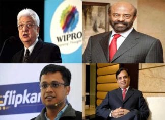 Top 10 Richest Indian Tech Billionaires Top 10 Richest Indian Tech Billionaires