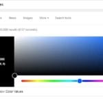 Search Engine Giant adds an RGB to Hex converter to its Google Search