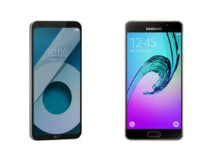 LG Q6 VS Samsung Galaxy A5 (2017) LG Q6 series officially aAnnounced With 5.5″ FullVision 18:9 Display and Snapdragon 435 SoC