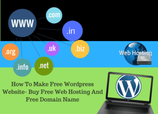 How To Make Free WordPress Website – Buy Free Web Hosting & Free Domain Name How To Make Free Wordpress Website- Buy Free Web Hosting And Free Domain Name