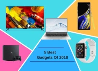 Top 5 Best Gadgets Of 2018- Grabbed The Eyeballs Top 5 Best Gadgets Of 2018