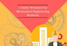 7 Useful Websites For Mechanical Engineering Students 7 Useful Websites For Mechanical Engineering Students