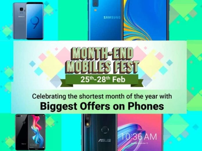 Flipkart Month-end Mobiles Fest From 25th- 28th Feb: Offers Discounts On Smartphones