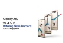 Samsung Galaxy A80 India Launch: with a rotating camera, priced around Rs. 45,000 Samsung Galaxy A80 India Launch: with a rotating camera, priced around Rs. 45,000