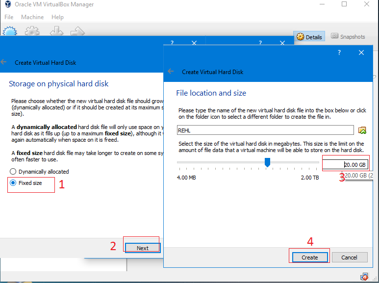 How to install virtual box and create Virtual machine