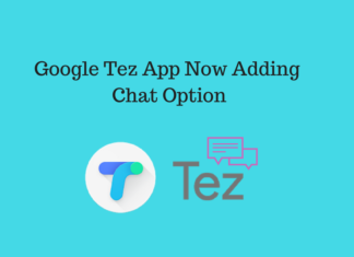 Google Tez App Now Adding Chat Option Google Tez App Now Adding Chat Option