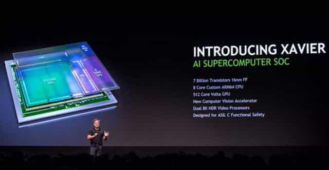 NVIDIA Xavier SoC is an AI supercomputer brain for autonomous cars