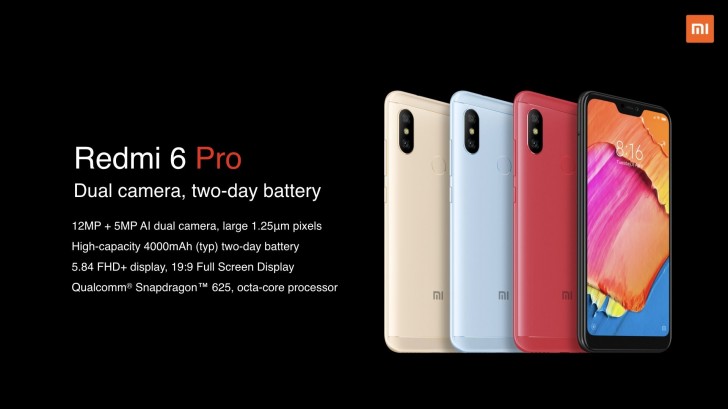 Xiaomi Redmi 6, Redmi 6A, Redmi 6 Pro Launched in India: Full Price, Specifications