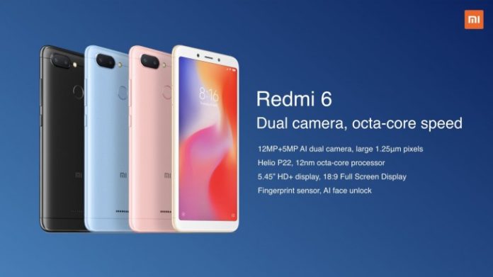 Xiaomi Redmi 6 First Sale Today: At 12 PM Via Fllipkart, Mi.com
