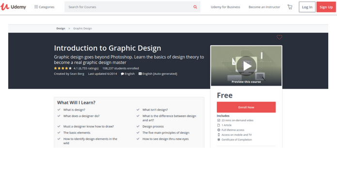 List of best graphic design courses - Free And Helpful