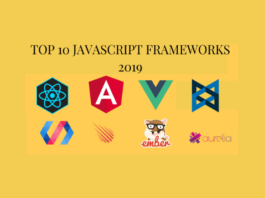 List of best JavaScript frameworks List of Top 10 Best JavaScript frameworks for 2019