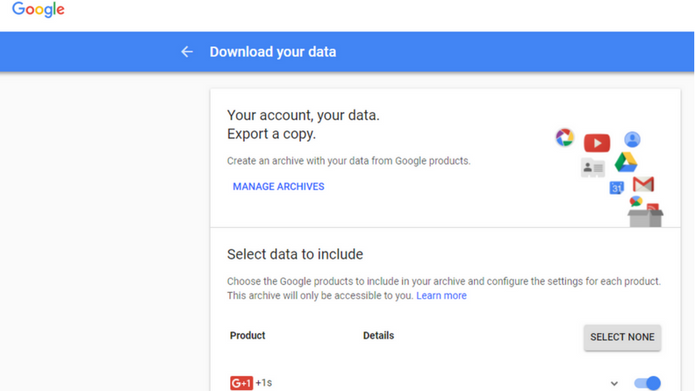 How To Find And Download Everything Google Knows About You