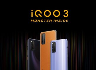 iQOO 3 5G smartphone With Qualcomm Snapdragon 865, 55W charger launched in India iQOO 3 5G smartphone