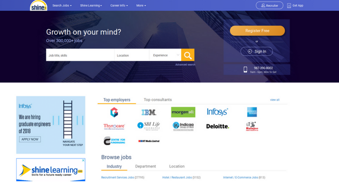 15 Best Job Search Websites 2018 In India-techcresendo