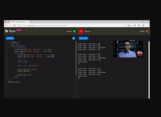 Skype introduced a new feature for recruitment using a real-time code editor Skype introduced a new feature for recruitment using a real-time code editor