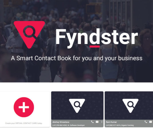 Fyndster | A Smart Contact Book for managing contacts Fyndster | A Smart Contact Book for managing contacts for you and your business