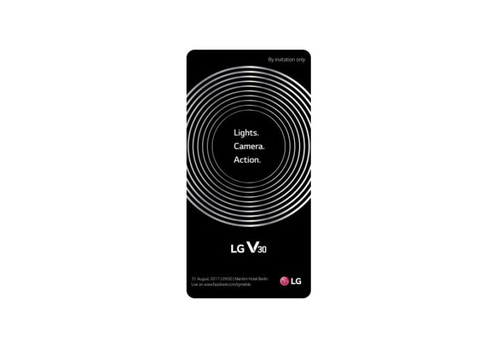LG V30 Launch Confirmed For August 31st - Full Specs