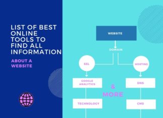 List of best online tools to find all information about a website List of best online tools to find all information about a website