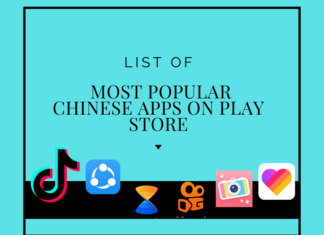 List Of Most Popular Chinese Apps On Play Store- For India List Of Most Popular Chinese Apps On Play Store- For India