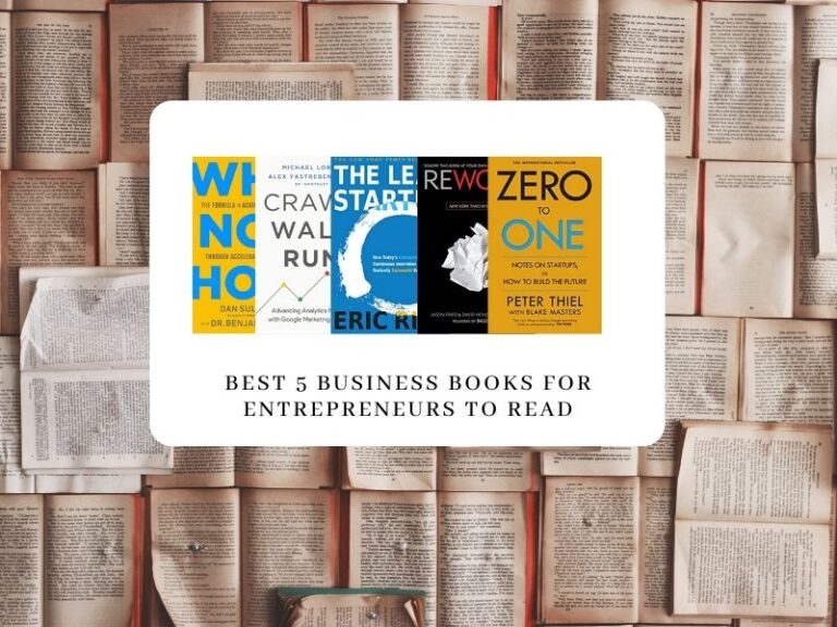 Best 5 Business Books For Entrepreneurs To Read techcresendo